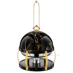 Marmor Herz Ball Chafing Dish Großhandel (2)