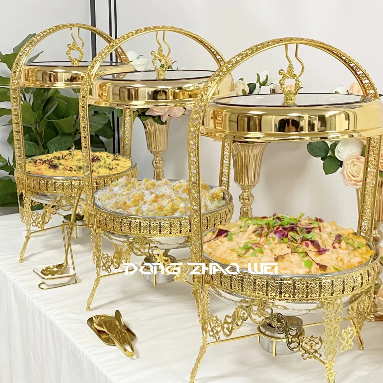 Prato para assar por atacado Ouro