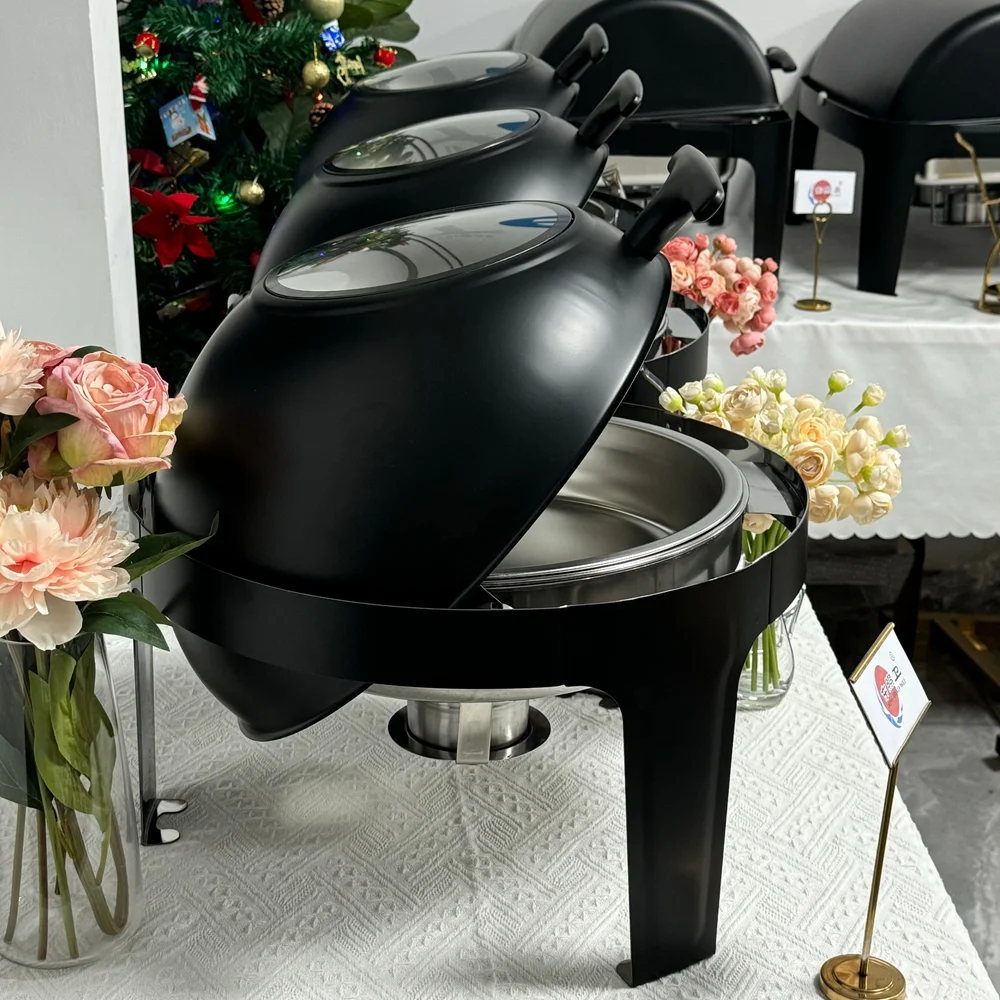 Dongzhaowei Wholesale Roll Top Chafing Dish Series Ideal for Buffet Restaurants (5)