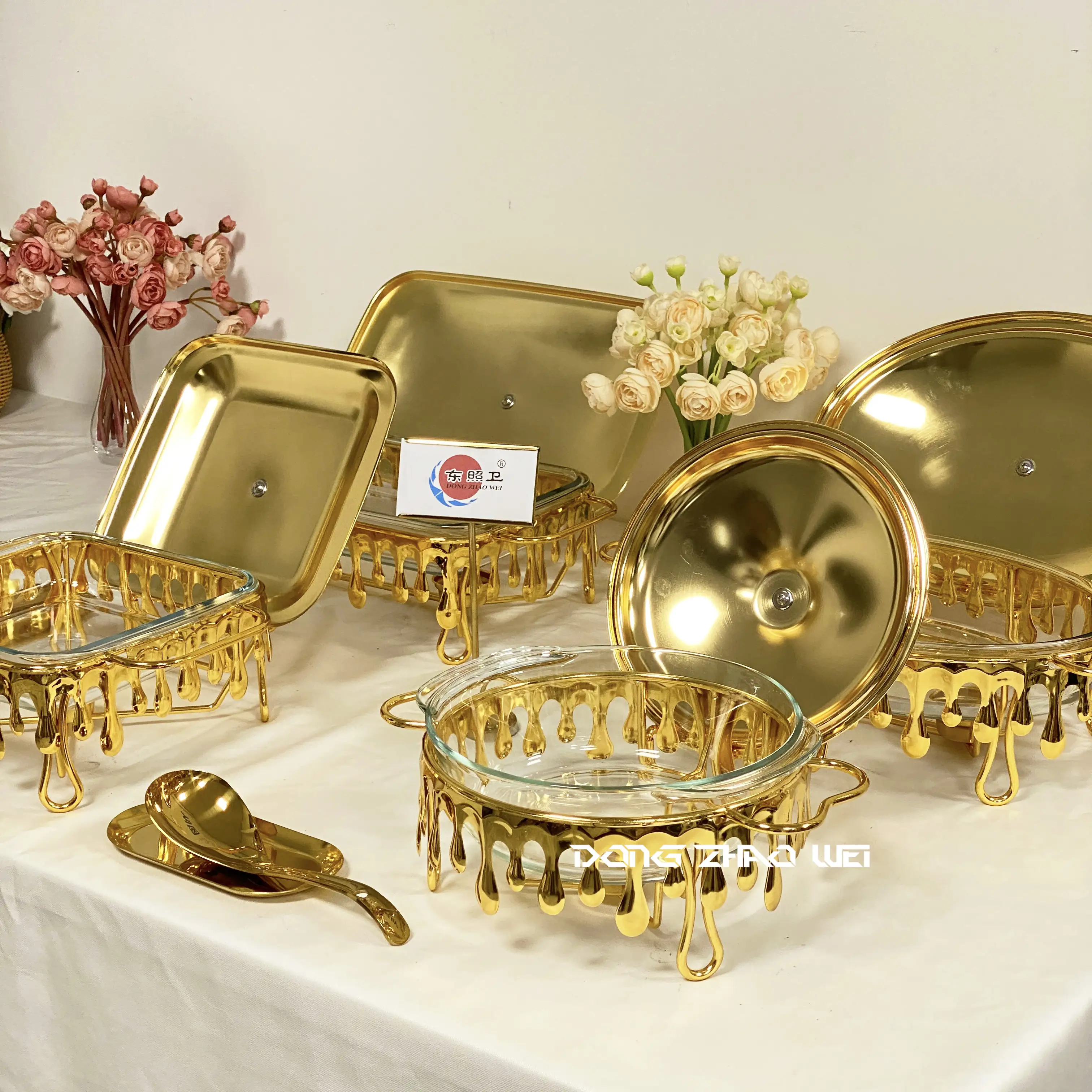 Wholesale Luxury Chafing Dish Set (5)