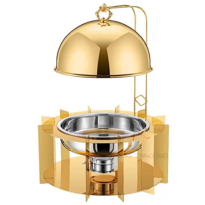 Wholesale Stainless Steel Blade Chafing Dish (7)