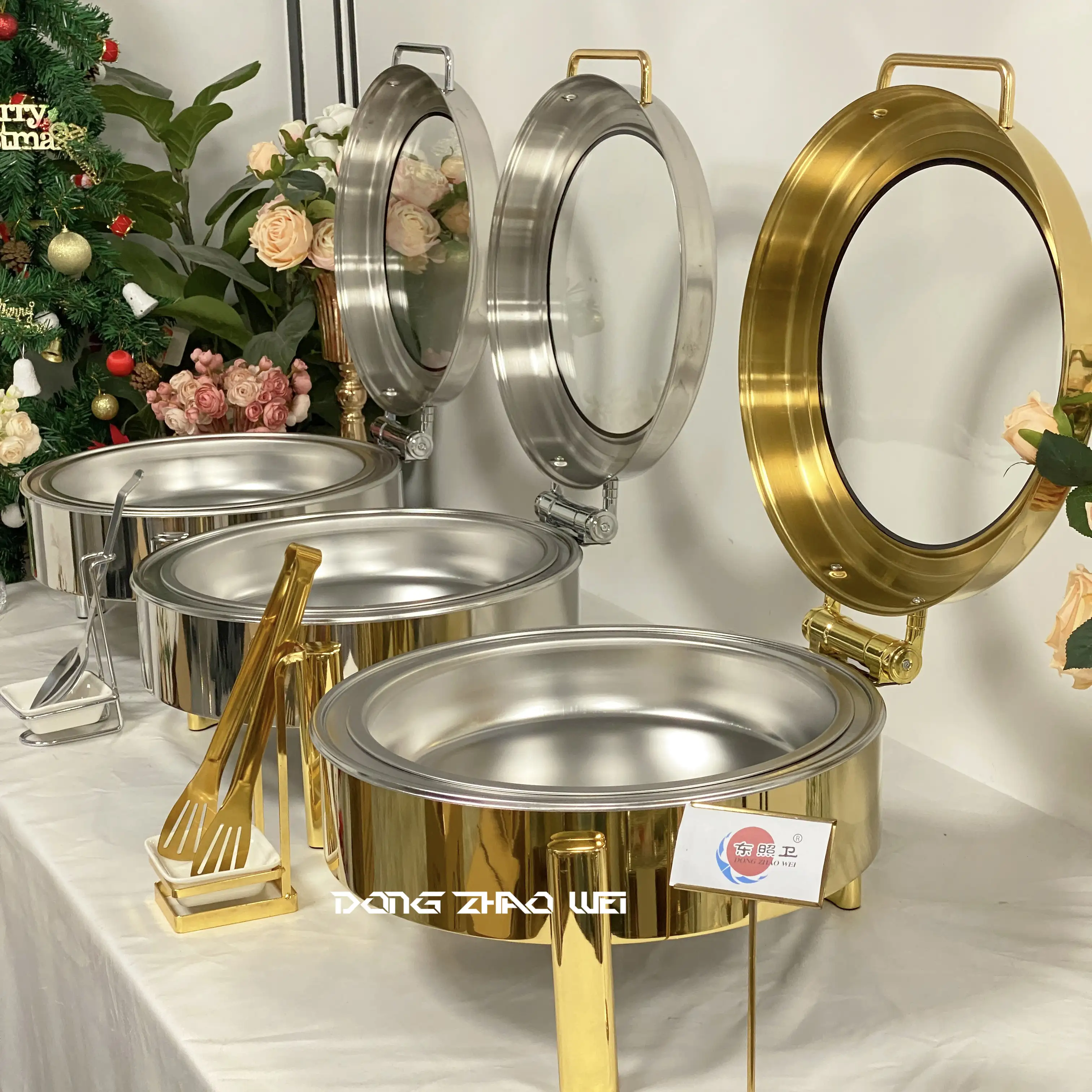Wholesale Chafing Dishes with Glass Lid (2)