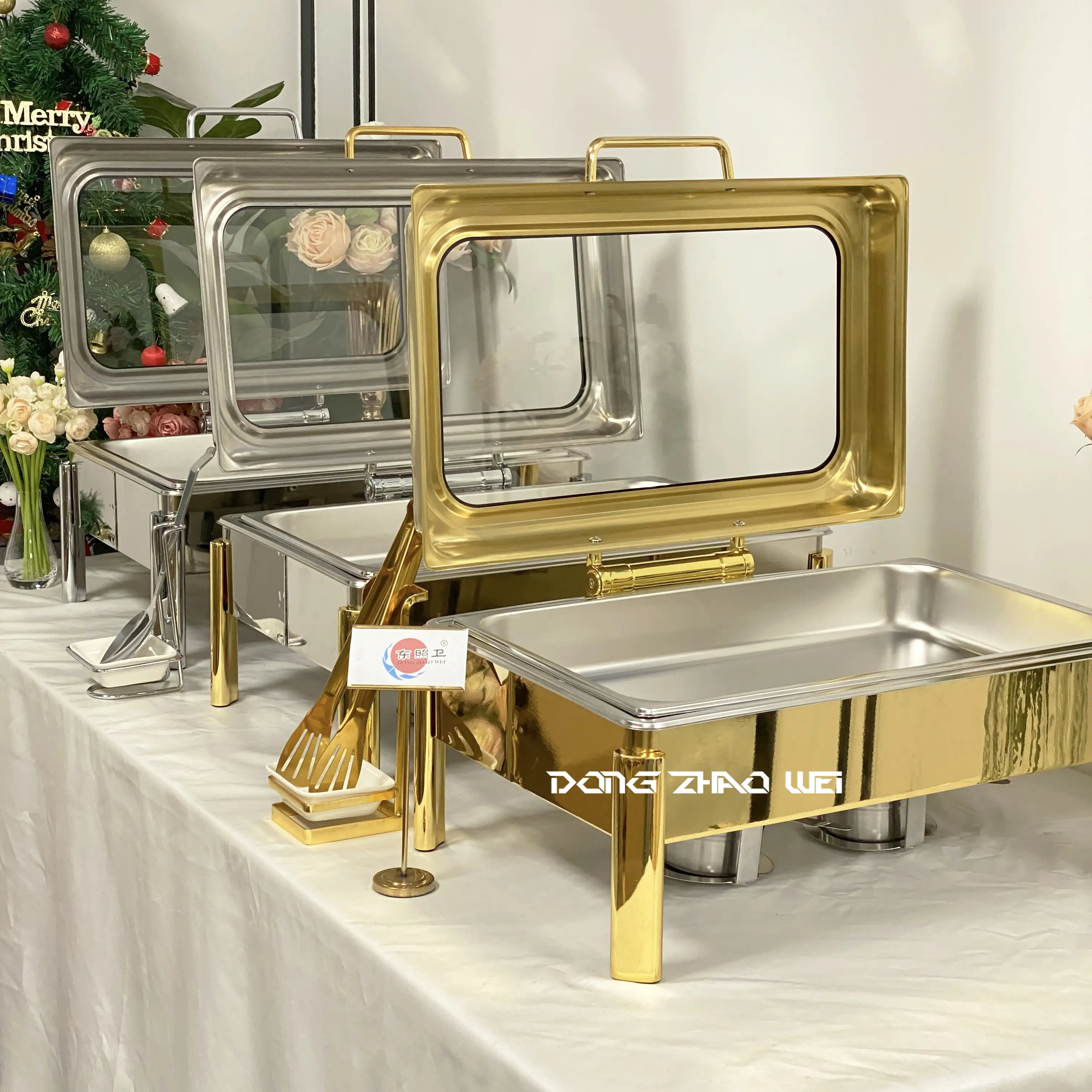 Wholesale Chafing Dishes with Glass Lid (5)