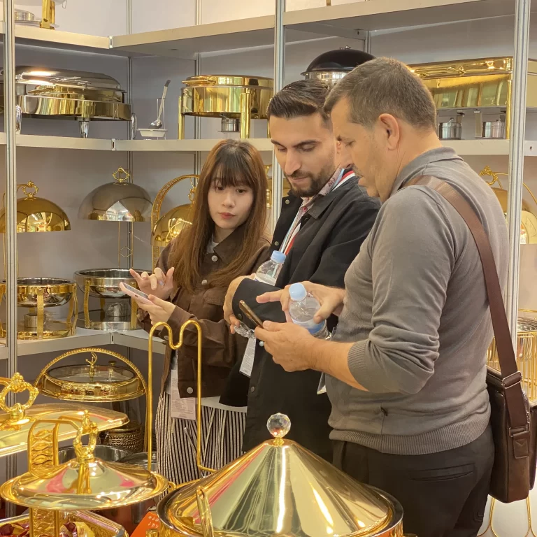 Feria de Cantón 2025 Fabricante de equipos de buffet Dongzhaowei