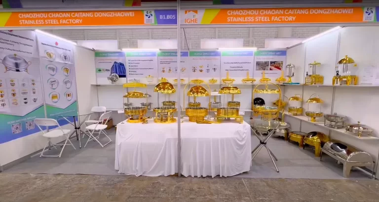 Nouvelle collection d'équipements Golden Buffet