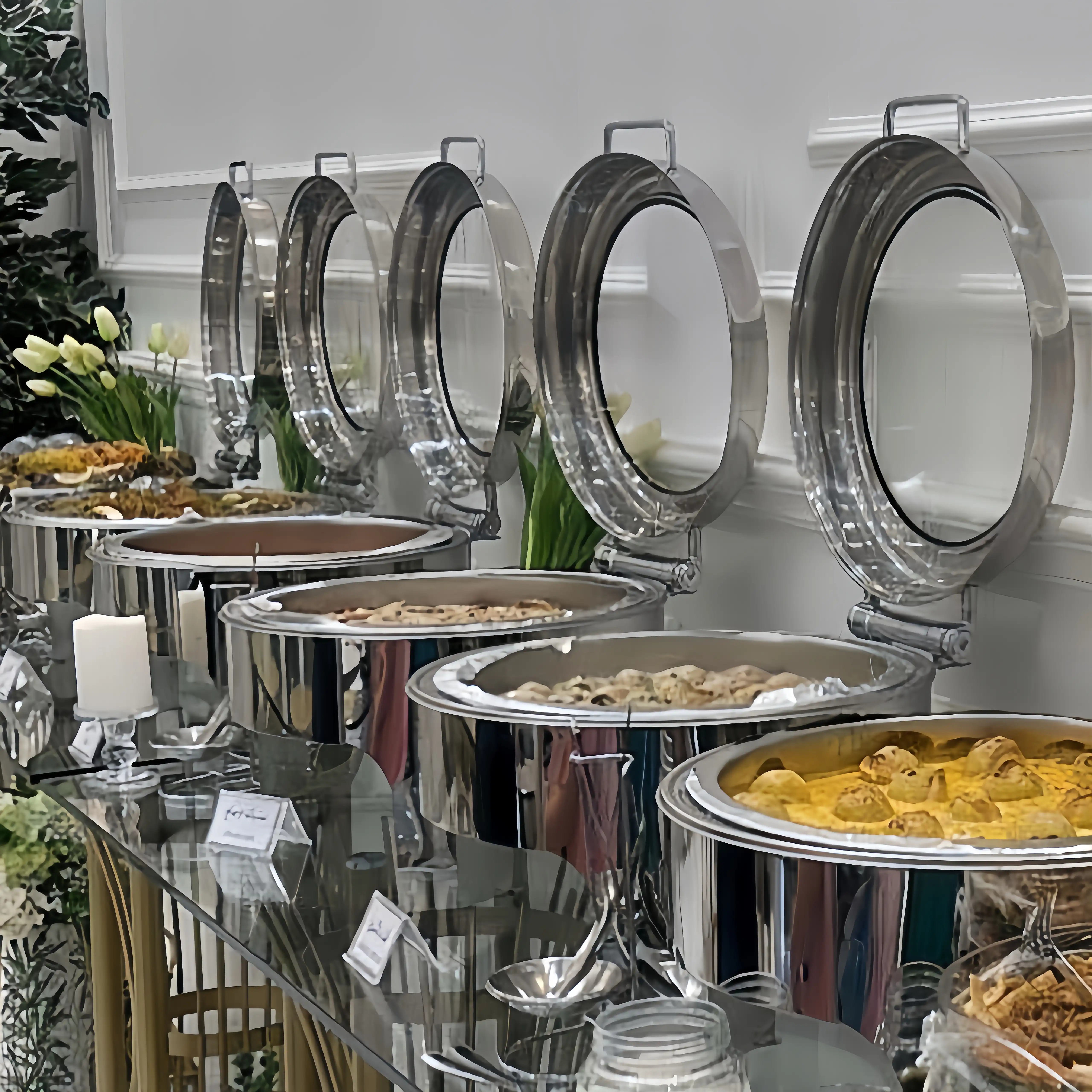 How to Prevent Chafing Dish Dry Burning Roll Top Chafing Dish 