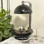 custom chafing dishes round black pearl(2)