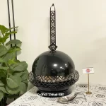 custom chafing dishes round black pearl(4)