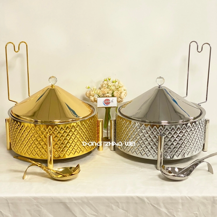 custom stainless steel chafing dish with lid (1)