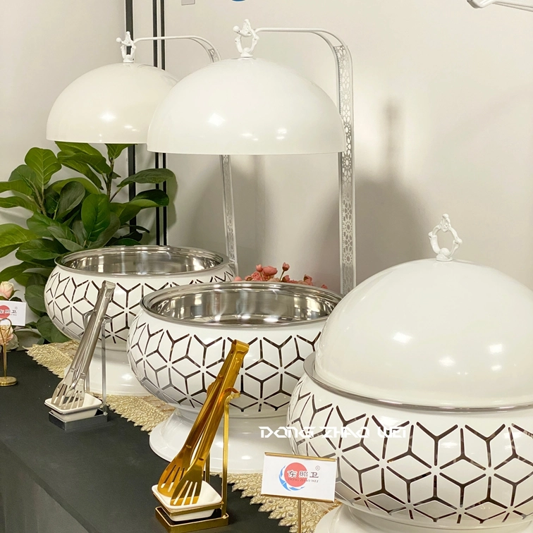 wholesale white chafing dish stainless steel (3)