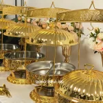 Wholesale Gold Chafing Dish ABC Lily Chafing Dish (5)