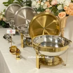 Wholesale Stainleacss Steel Chafer Round Economic Chafing Dish (3)