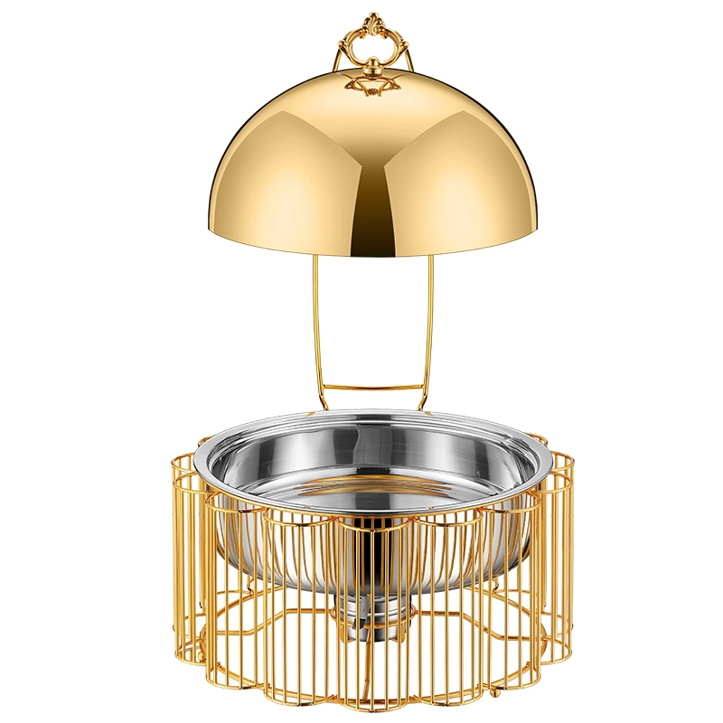 Grossiste Banquet Chafing Dishes, Sunflower Buffet Set Golden Supplier (1)