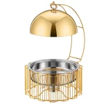 Wholesale Banquet Chafing Dishes, Sunflower Buffet Set Golden Supplier (3)