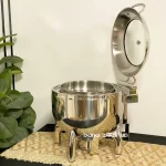 Wholesale Commercial Chafing Dishes 11L, Golden Silver Luxury Hydraulic Food Warmer Manufacturer (1)