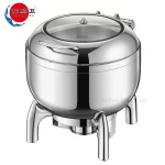 Wholesale Commercial Chafing Dishes 11L, Silver Luxury Hydraulic Food Warmer Manufacturer (1)