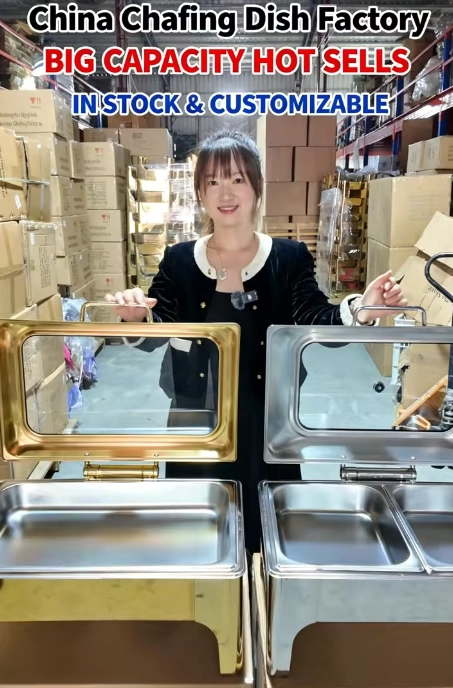 china chafing dish factory big chafing dish wholesale in stock customizable