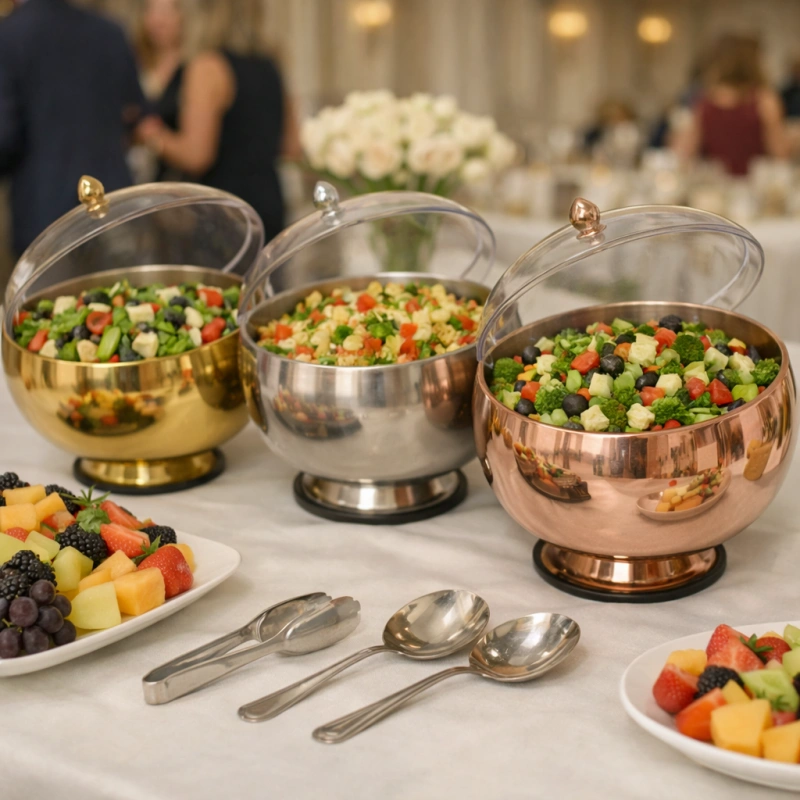 custom salad buffet equipment