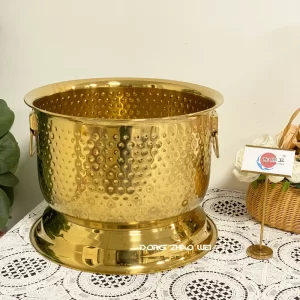 wholesale hammered ice bucket
