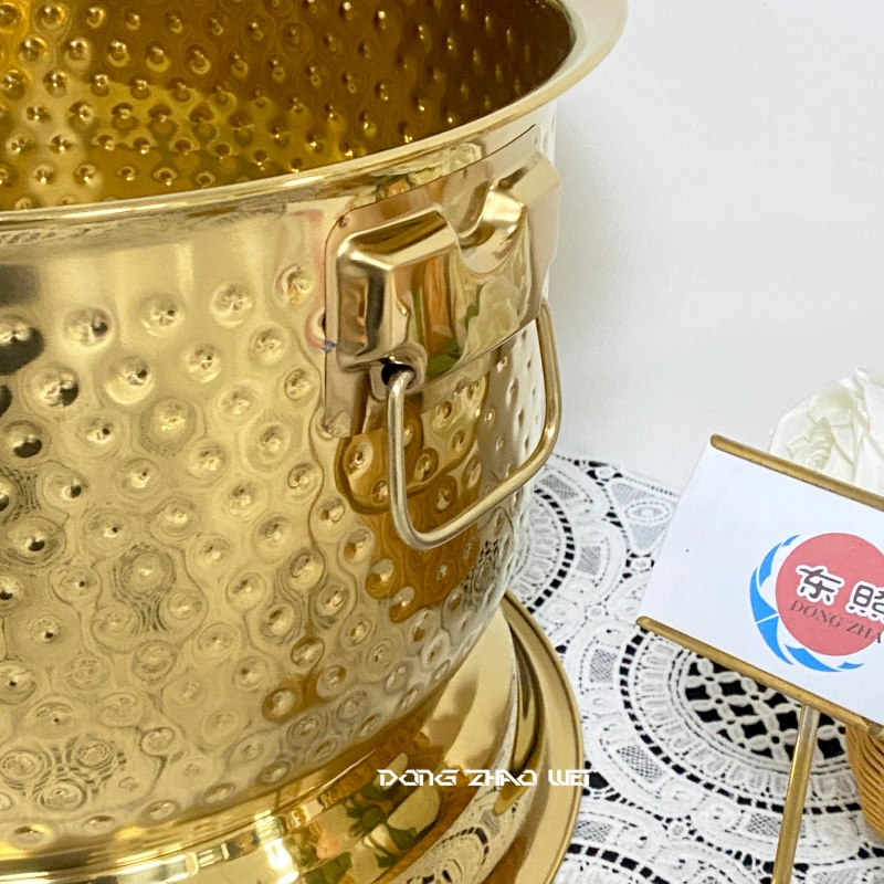 wholesale hammered ice bucket